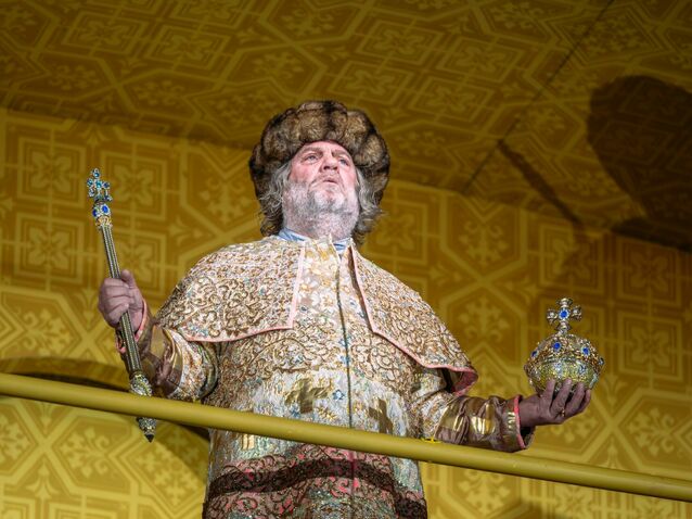 Bryn Terfel as Boris Godunov in Boris Godunov, The Royal Opera ©2026 Mihaela bodlovic