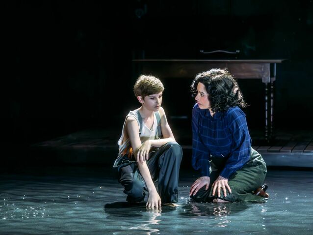 Phoenix Matthews as Miles and Isabelle Peters as Governess in The Turn of the Screw ©2026 Mihaela Bodlovic