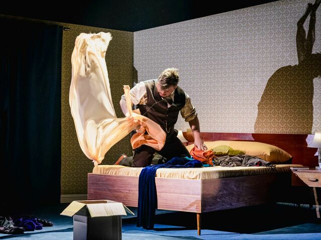 Sam Hird as Hewson Blair in Making Arrangements, The Royal Opera ©2026 Mark Senior