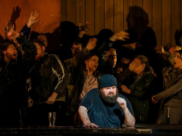 Allan Clayton as Peter Grimes in Deborah Warner’s Peter Grimes © 2026 Tristram Kenton