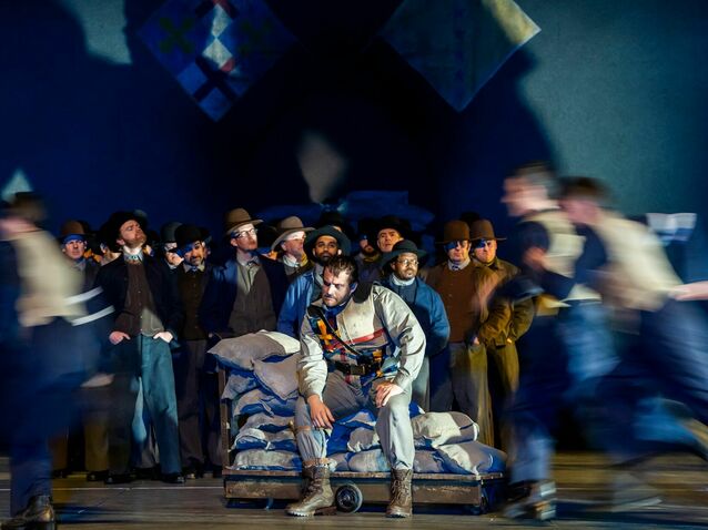 Andrzej Filończyk as Sir Riccardo Forth in Richard Jones's I puritani, The Royal Opera ©2026 Tristram Kenton Andrzej Filończyk as Sir Riccardo Forth in Richard Jones's I puritani, The Royal Opera ©2026 Tristram Kenton