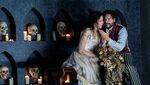 Lisette Oropesa as Elvira and Francesco Demuro as Lord Arturo Talbo in Richard Jones's I puritani, The Royal Opera ©2026 Tristram Kenton