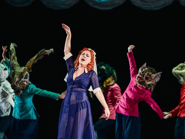 Mary Bevan as Morgana in Alcina, The Royal Opera © 2026 Ian Hippolyte Mary Bevan as Morgana in Alcina, The Royal Opera © 2026 Ian Hippolyte