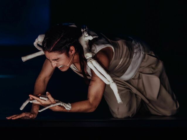 Mariam Wallentin, ENO’s Angel’s Bone 2026, London Coliseum © Nirah Sanghani Mariam Wallentin, ENO’s Angel’s Bone 2026, London Coliseum © Nirah Sanghani